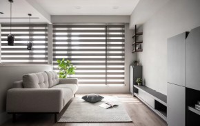 日式小戶型兩居室客廳裝修效果圖