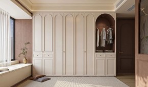 中古風(fēng)三居室臥室裝修效果圖