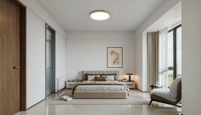 現(xiàn)代簡(jiǎn)約三居室臥室裝修效果圖