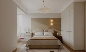 法式中古風(fēng)三居室臥室裝修效果圖