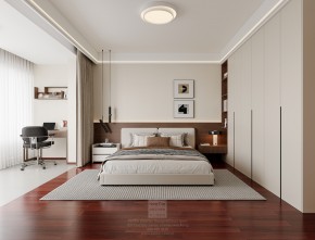 石湖之韻宋氏美學(xué)復(fù)式臥室裝修效果圖