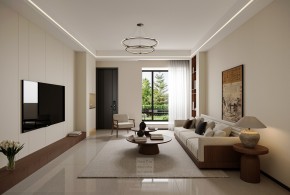 石湖之韻宋氏美學(xué)復(fù)式客廳裝修效果圖