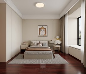 石湖之韻宋氏美學(xué)復(fù)式兒童房裝修效果圖