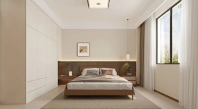 新中式三居室臥室裝修效果圖