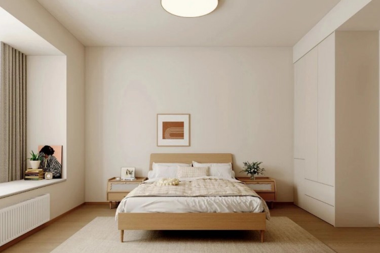 原木風(fēng)兩居室兒童房裝修效果圖