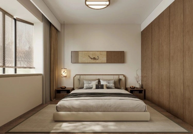 宋氏美學(xué)三居室臥室裝修效果圖