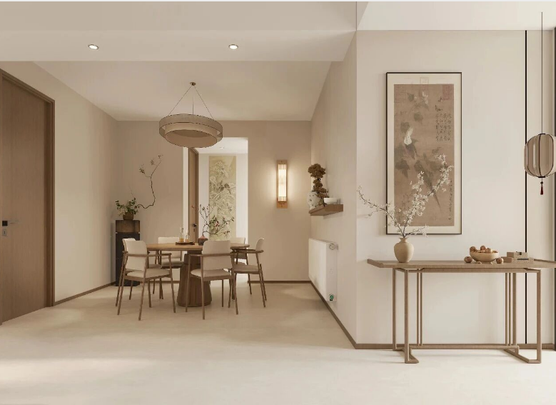 宋氏美學(xué)三居室餐廳裝修效果圖