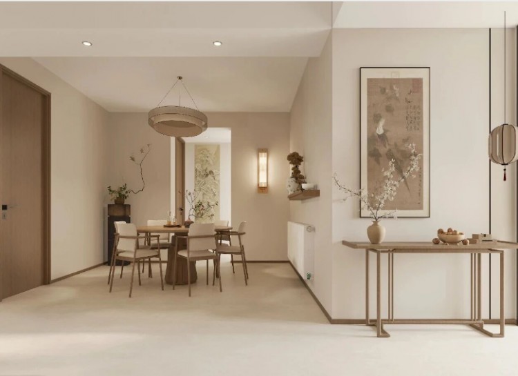 宋氏美學(xué)三居室餐廳裝修效果圖