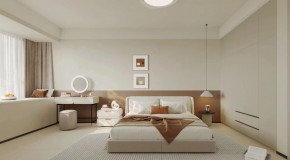 現(xiàn)代簡約三居室臥室裝修效果圖