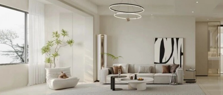 現(xiàn)代簡(jiǎn)約三居室裝修效果圖