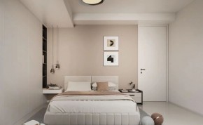 現(xiàn)代簡(jiǎn)約復(fù)式別墅臥室裝修效果圖