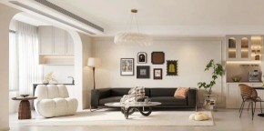 法式三居室客廳裝修效果圖