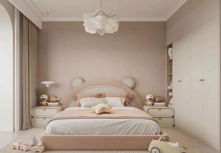 現(xiàn)代簡(jiǎn)約兩居室臥室裝修效果圖