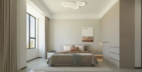 現(xiàn)代簡約三居室臥室裝修效果圖