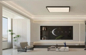 現(xiàn)代簡約三居室客廳裝修效果圖