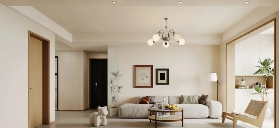 現(xiàn)代簡(jiǎn)約三居室裝修效果圖